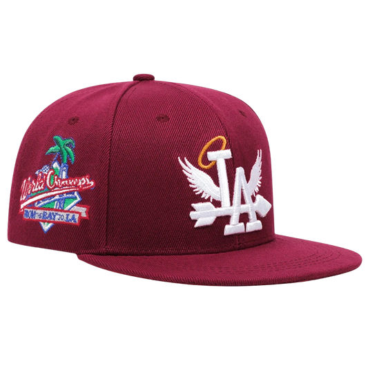LA FITTED CAP [RED]